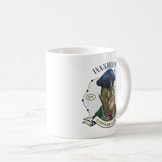 Innsmouth Longline Lodge — Der Captain Kaffeetasse (VorderseiteRechts)