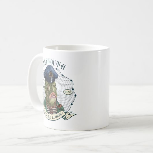 Innsmouth Longline Lodge — Der Captain Kaffeetasse (Vorderseite Links)