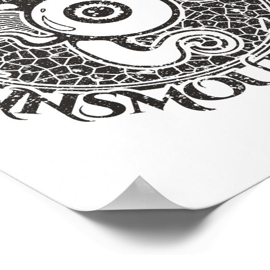 Innsmouth Look Tentacle Lovecraftian Poster (Ecke)