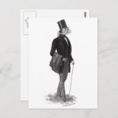 Innsmouth Lovecraft Gentleman Postkarte (Vorne/Hinten)