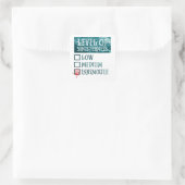 Innsmouth Lovecraft Quadratischer Aufkleber (Tasche)