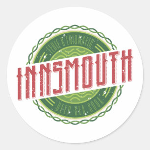 Innsmouth Lovecraft Soda Soft Drink Runder Aufkleber