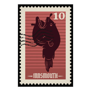Innsmouth Post Briefmarke Poster