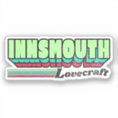 Innsmouth Retro Label Lovecraft (Vorderseite)