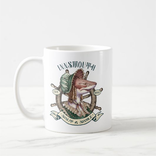Innsmouth Salt & Sable - Shark Lady Kaffeetasse (Links)