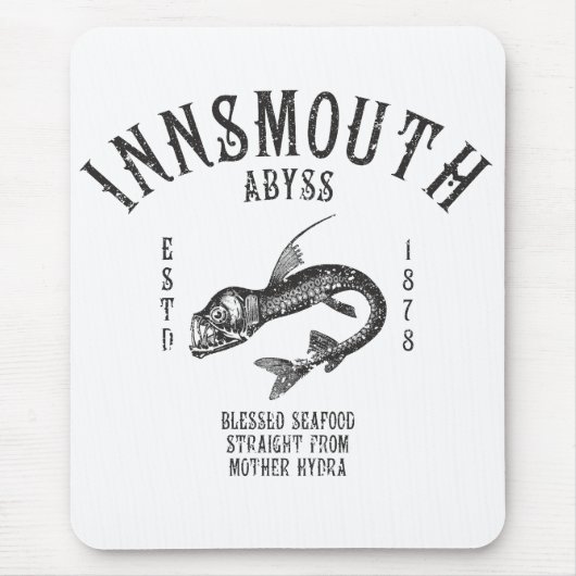 Innsmouth Seafood Tiefseefische Viperfisch Mousepad (Vorne)
