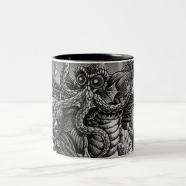 Innsmouth tief eins, das zu R'lyeh zurückgeht Zweifarbige Tasse