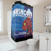 Innsmouth Vintage Travel Poster Lovecraft Duschvorhang (Beispiel)