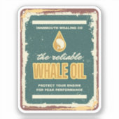 Innsmouth Whale Oil Lovecraft Aufkleber (Vorderseite)