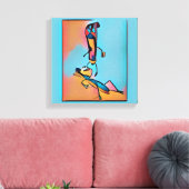 Innuendo Paste Leinwanddruck (Insitu (Wohnzimmer))