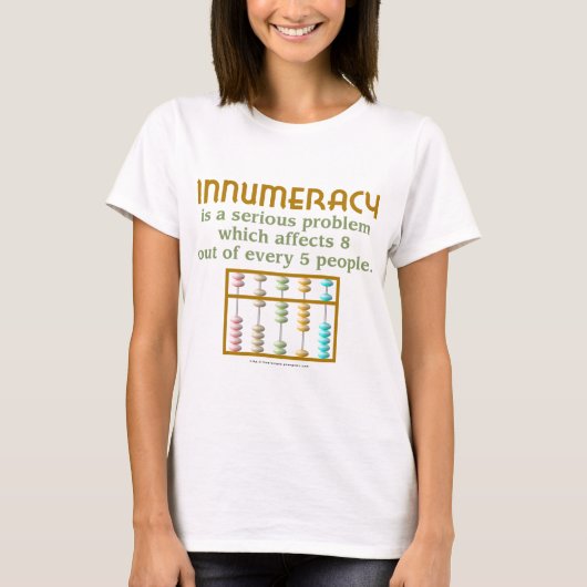 Innumeracy T-Shirt (Vorderseite)