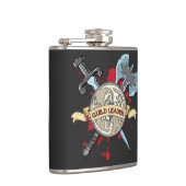 INNUNGS-FÜHRER Tätowierung - Klinge, Axt und Flachmann (Rechts)