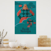 Inoffizielle Nachbarschaft Poster (Küche)