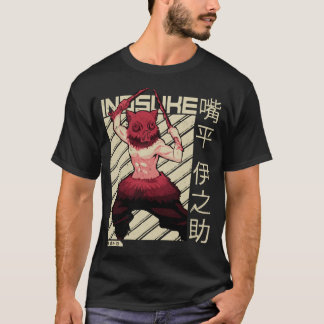 Inosuke Demon Slayer Anime T Shirt T - Shirt
