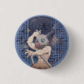 Inosuke Hashibira Button (Vorderseite)
