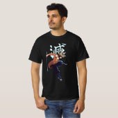 " Inosuke Hashibira pink" T-Shirt (Vorne ganz)