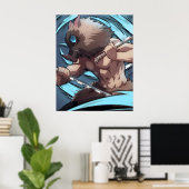 Inosuke Hashibira Poster (Heimbüro)