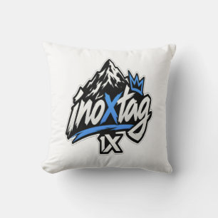 Inoxtag Mountain Adventure Aufkleber – Design Kissen