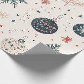 Inpak papier Kerst Geschenkpapier (Ecke)