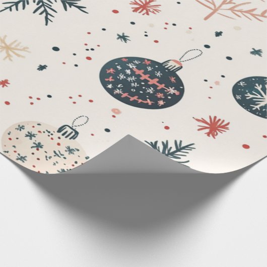 Inpak papier Kerst Geschenkpapier (Ecke)