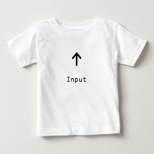 Input/Output Baby T-shirt (Vorderseite)