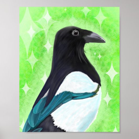 Inquisitive Magpie Poster (Vorne)