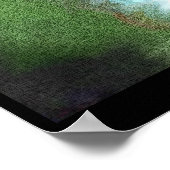 Inquisitive Papillon Fine Art Print Poster (Ecke)