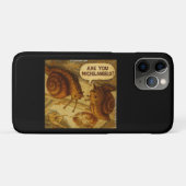 Inquisitive Snail & Michelangelo Parody Cartoon Case-Mate iPhone Hülle (Rückseite (Horizontal))