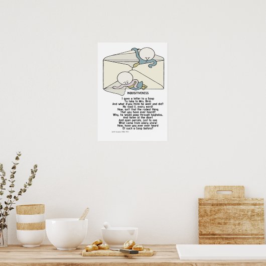 Inquisitivität - Die Goops Poster (Küche)