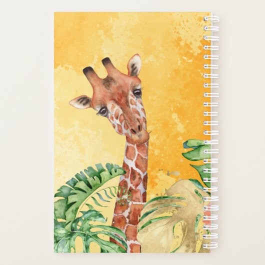 Inquistive Giraffe Planer (Rückseite)