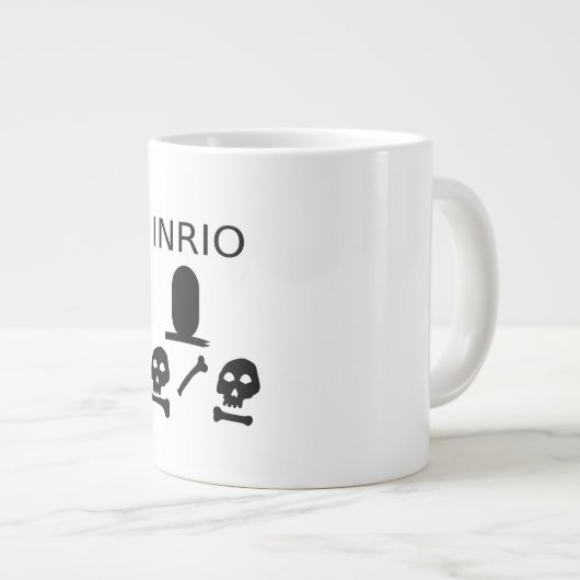 INRI0 Jumbo-Tasse (Vorderseite Rechts)