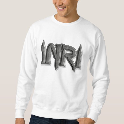 INRI Pointes Pierre 3D Sweatshirt (Vorderseite)