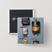 Inro- und Tabakbeutel Button (Vorne & Hinten)