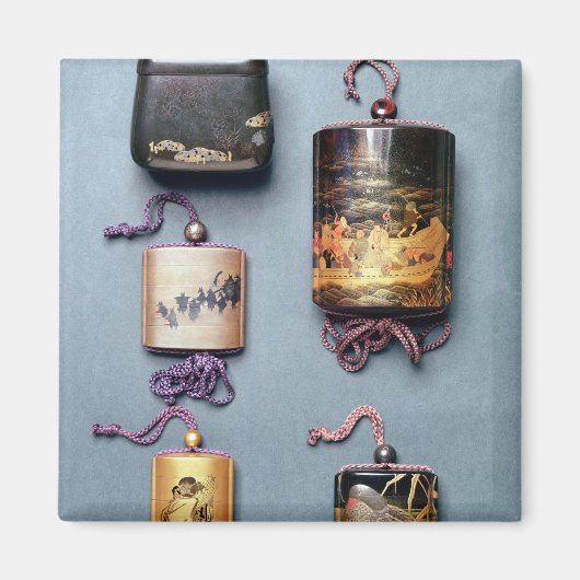 Inro- und Tabakbeutel Magnet (Vorne)