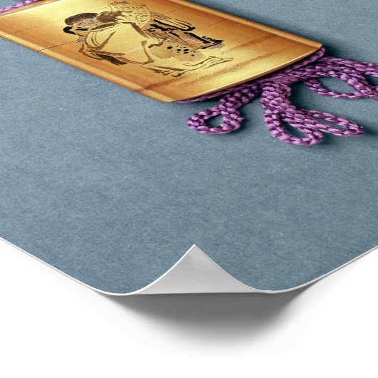 Inro- und Tabakbeutel Poster (Ecke)