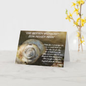 Ins neue Heim Gruß Karte (Gelbe Blume)