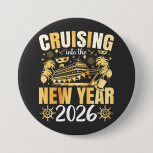 Ins neue Jahr 2026 cruisen Rund Button