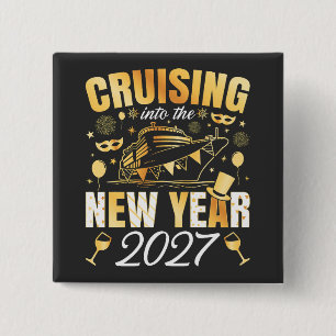 Ins neue Jahr 2027 cruisen Quadrat Button