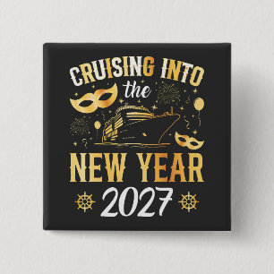 Ins neue Jahr 2027 cruisen Quadrat Button