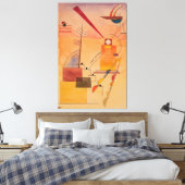 Ins Violett Leinwanddruck (Insitu (Schlafzimmer))