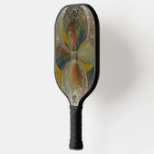 "Ins Wilde Blaue hinein" Pickleball Schläger (Links)