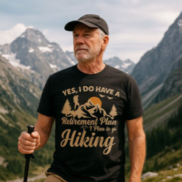 ins Wilde: T-Shirt zum Wandern
