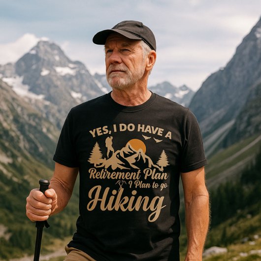 ins Wilde: T-Shirt zum Wandern