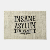 Insane Asylum Fußmatte (Vorderseite)