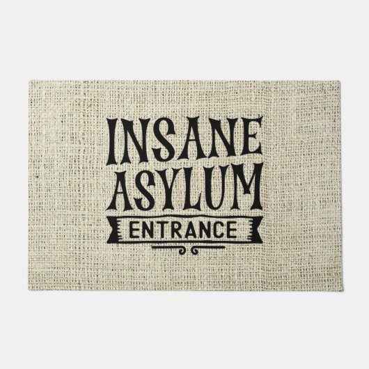 Insane Asylum Fußmatte (Vorderseite)
