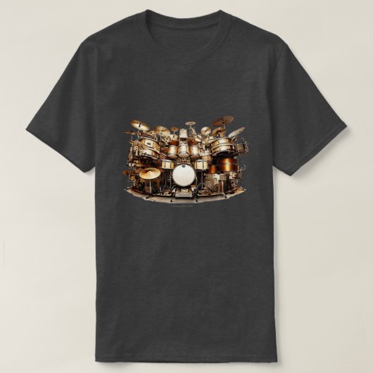 Insane Drum Kit T-Shirt (Design vorne)