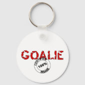 Insane Goalie Schlüsselanhänger (Vorderseite)