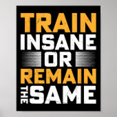 Insane oder bleibe gleich poster (Vorne)