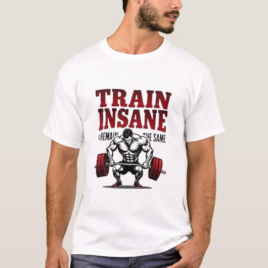 Insane oder bleibe gleich T-Shirt (Vorderseite)