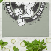 Insane oder bleibende Bodybuilding Handtuch (Gefaltet)